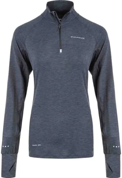 Endurance Canna V2 Melange Performance - Mellanlager - Dam - Svart - Str. 46